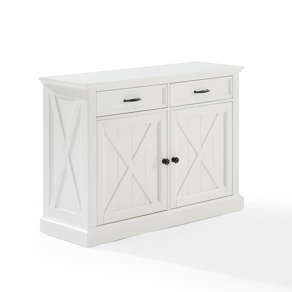 Clifton Sideboard Distressed White