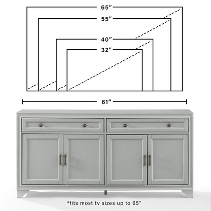 Tara Sideboard Distressed Gray