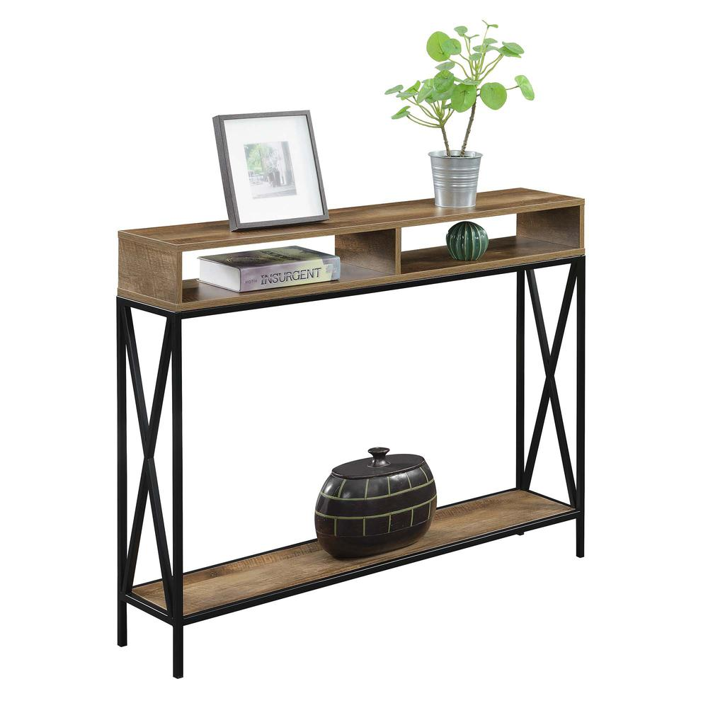 Tucson Deluxe Console Table with Shelf