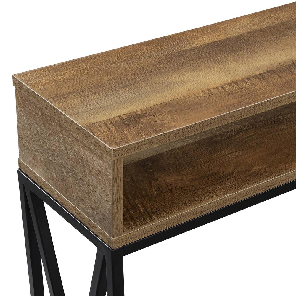 Tucson Deluxe Console Table with Shelf