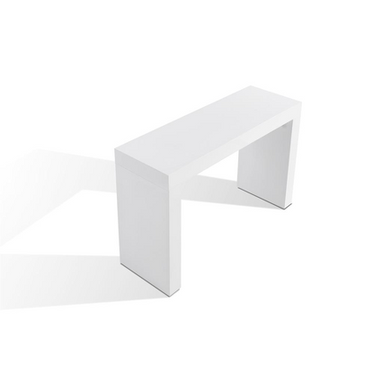 Console Table, Mdf Lacquered, White