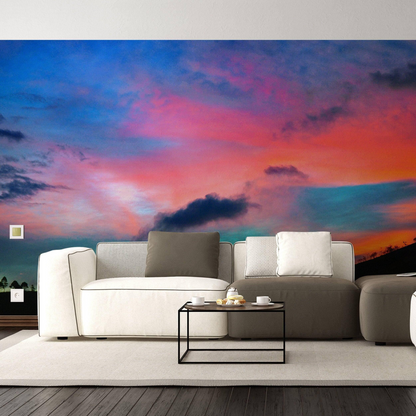 Nature's Horizon - Sunset Transformative Vinyl Wall Art Decals for Home Decor