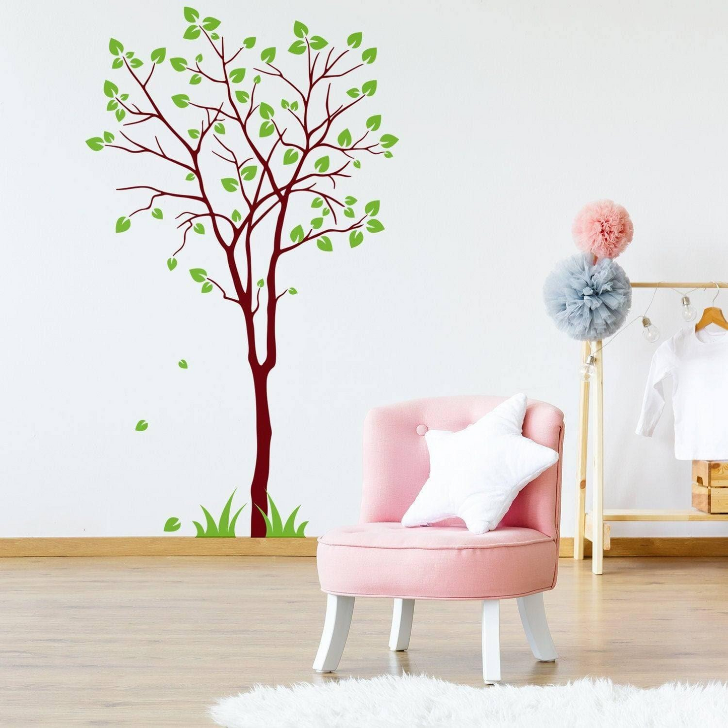 Nature's Serenity, Vinyl Wall Decal, Artistic Design, Easy to Install