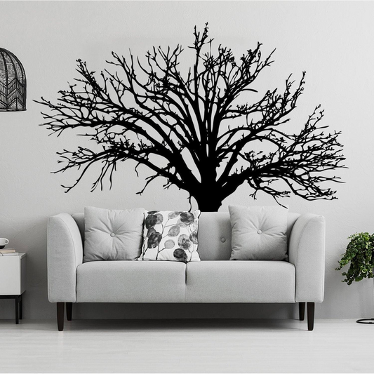 Nature's Serenity, Vinyl Wall Decal, Artistic Design, Easy to Install