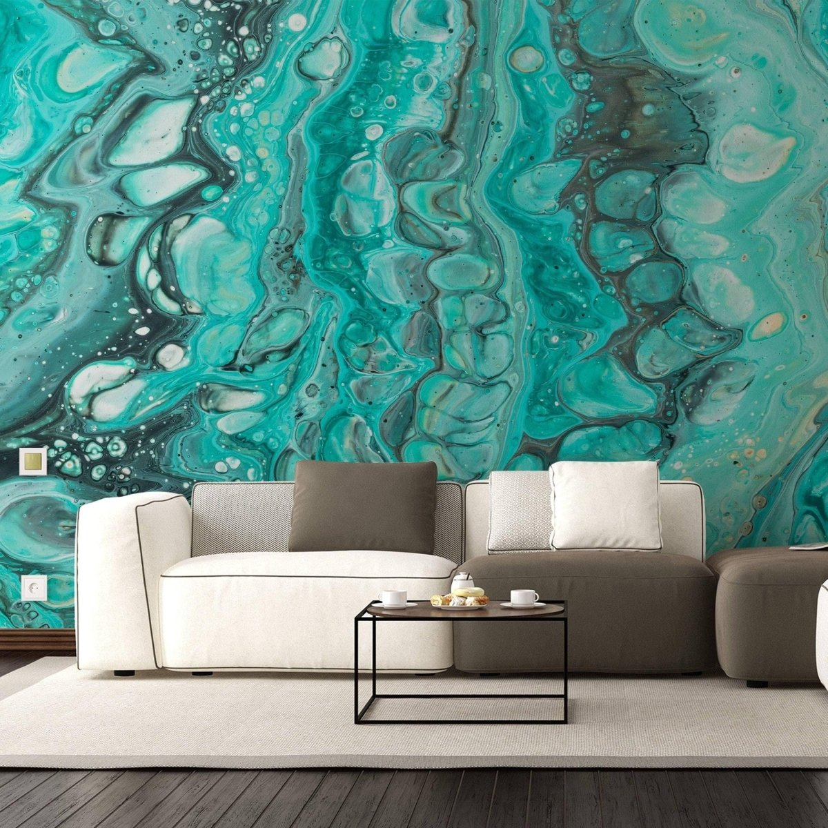 Luxurious Self-Adhesive Marble Pattern Wallpaper - Easy Install, Peel & Stick Design