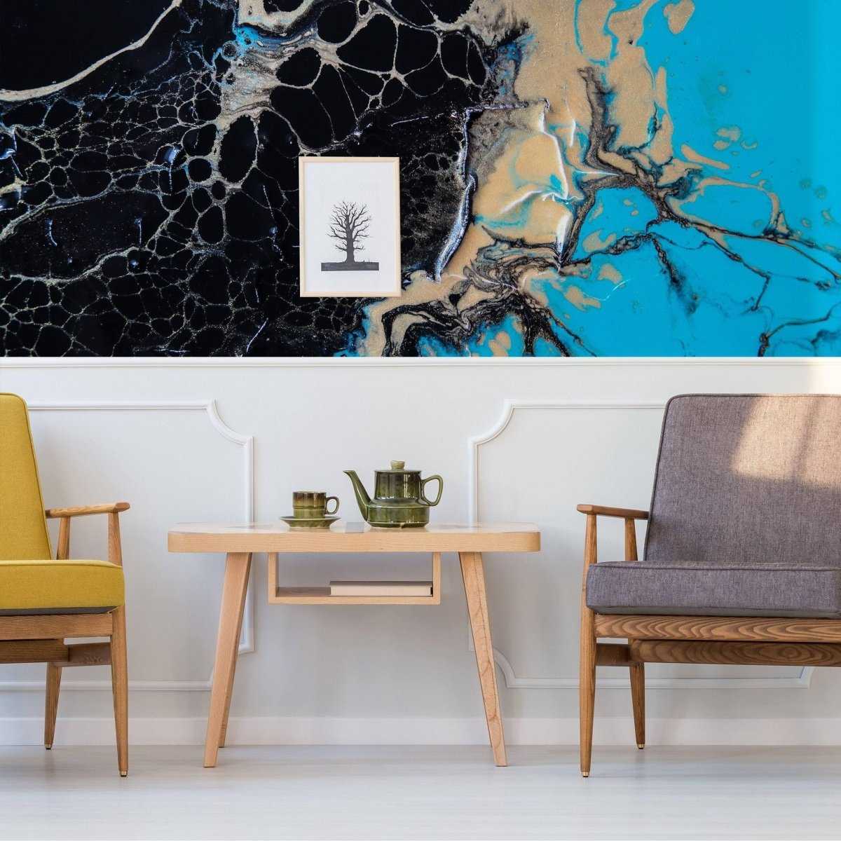 Elegant Marble Wall Covering