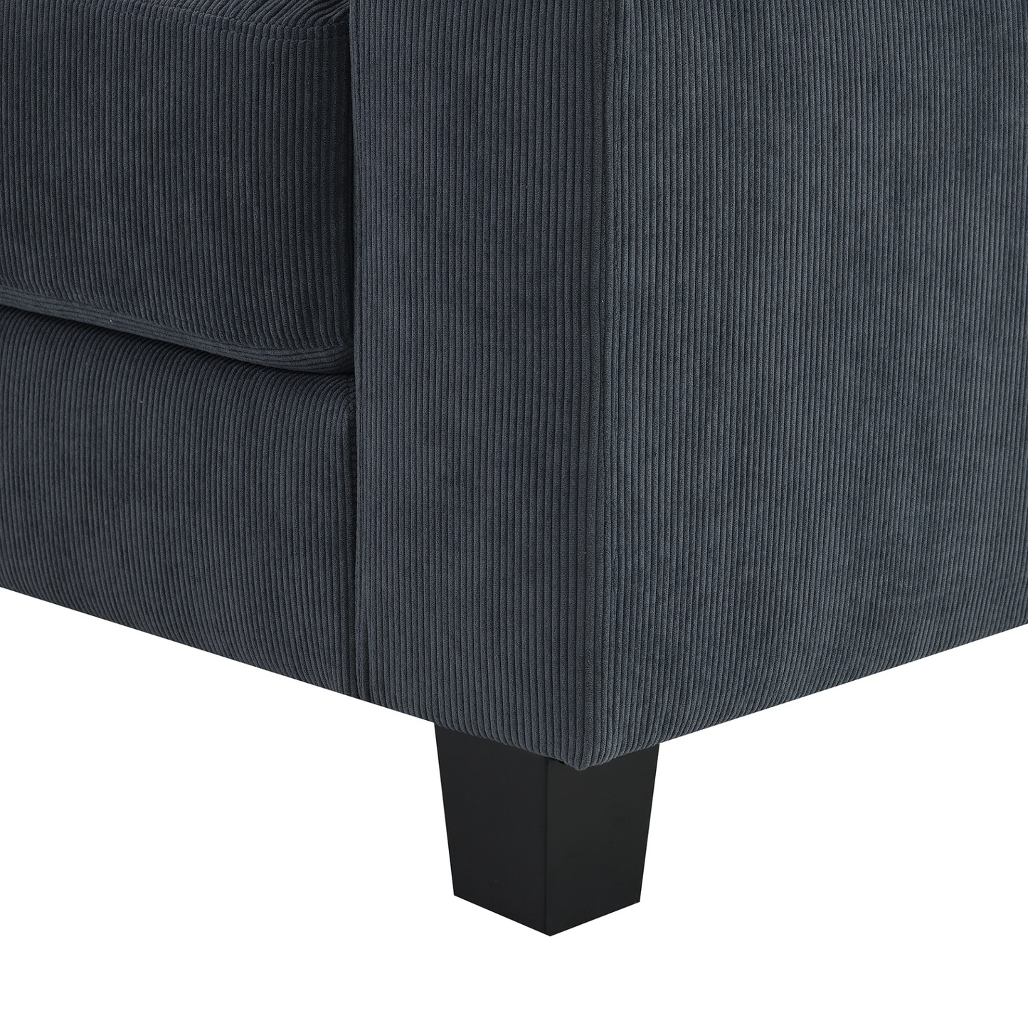 133*65" Corduroy Modular Sectional Sofa,U Shaped Couch with Armrest Bags,6 Seat Freely Combinable Sofa Bed,Comfortable and Spacious Indoor Furniture for Living Room, 2 Colors