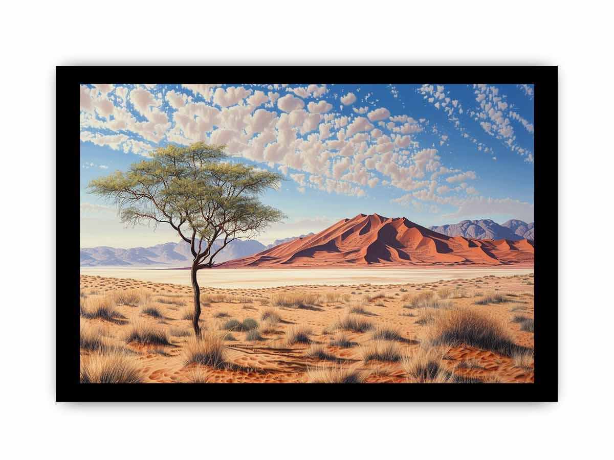 Stunning Two Piece Desert Art