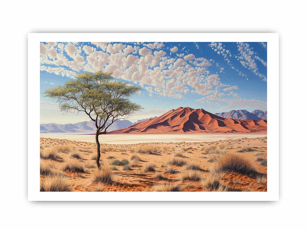 Stunning Two Piece Desert Art