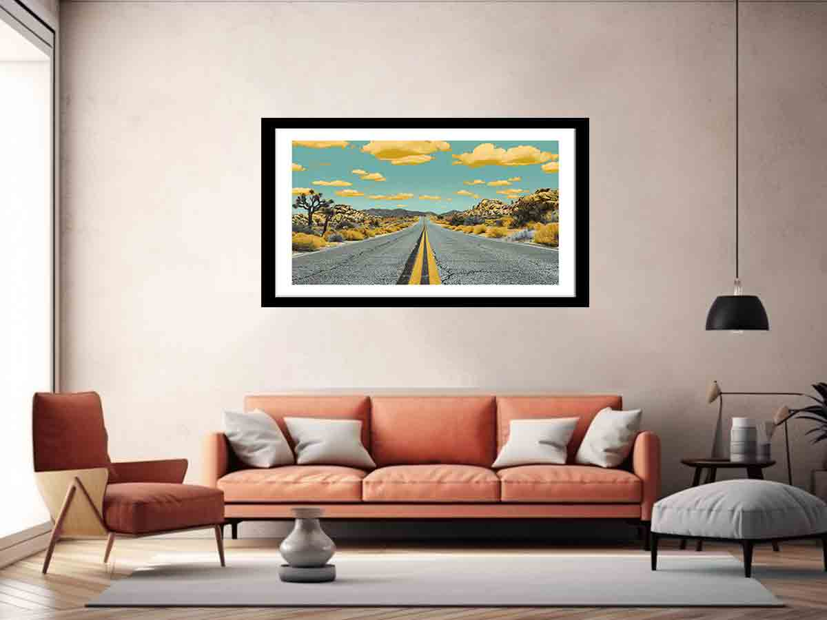 Dream Road  Framed Framed Print