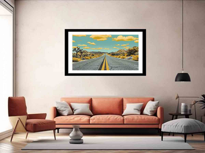 Dream Road  Framed Framed Print
