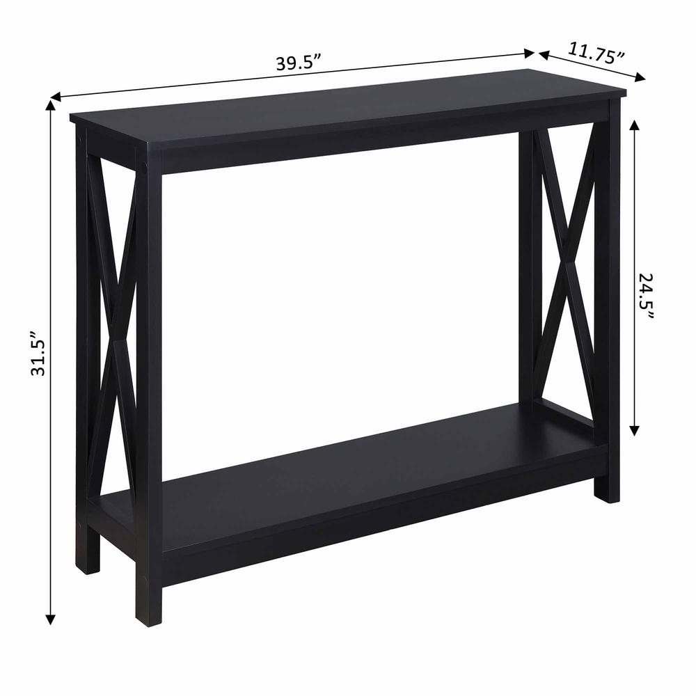 Oxford Console Table with Shelf