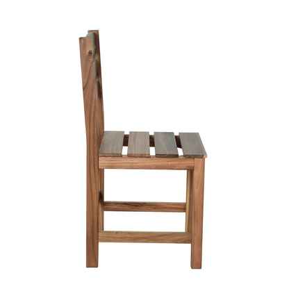High-quality Acacia Wood Outdoor Table and Chair Set, Suitable for Patio, Balcony, Backyard