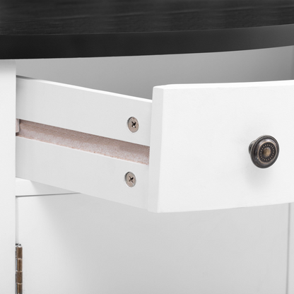 Curved Design Storage Cabinet made of Fraxinus Mandschuric Solid Wood Veneer, Adjustable Shelves, Suitable for Corridors, Entrances and Study.