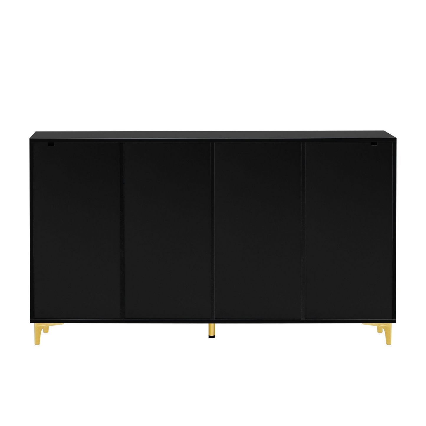 A Glossy Finish Light Luxury Storage Cabinet, Adjustable, Suitable for Living Room, Study, Hallway.