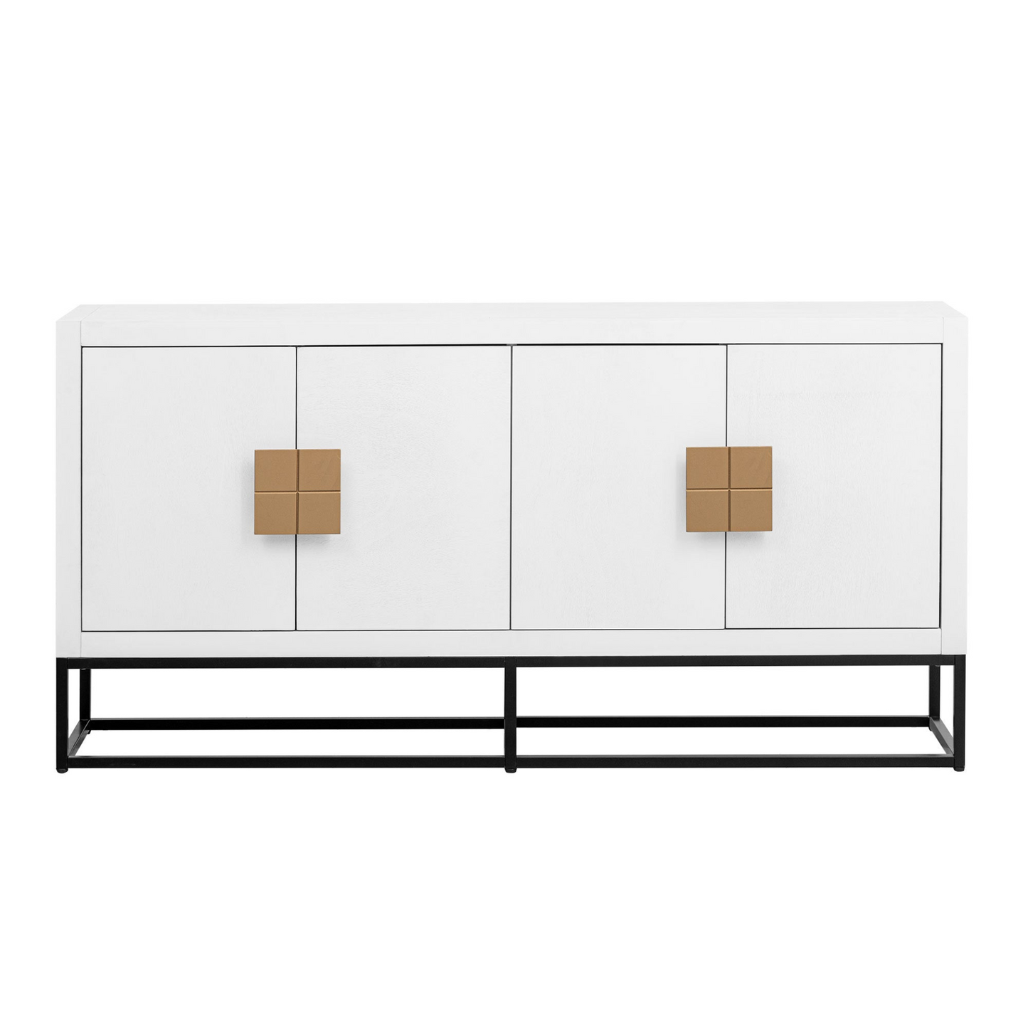 Light Luxury Designed Cabinet with Unique Support Legs and Adjustable Shelves, Suitable for Living Rooms, Corridors, and Study Rooms.