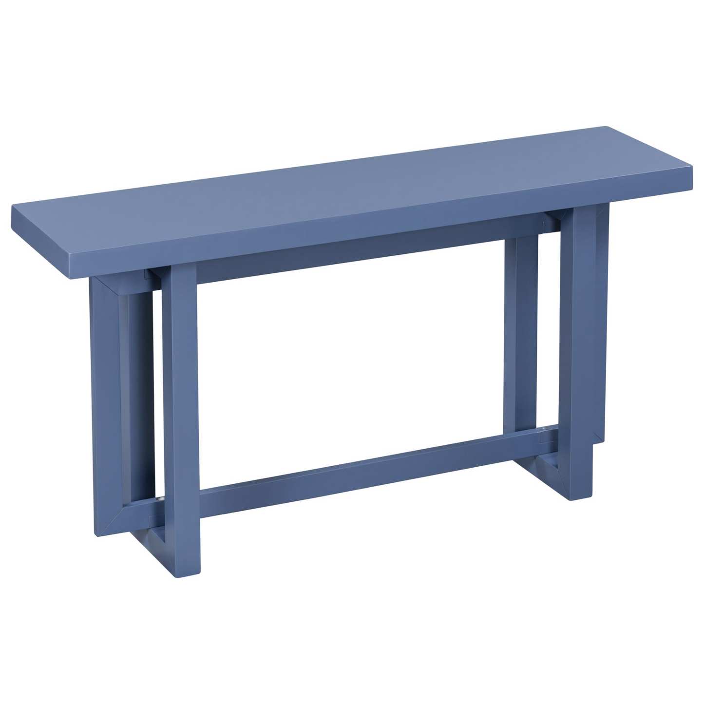 Contemporary Console Table with Wood Top, Extra Long Entryway Table for Entryway, Hallway, Living Room, Foyer, Corridor