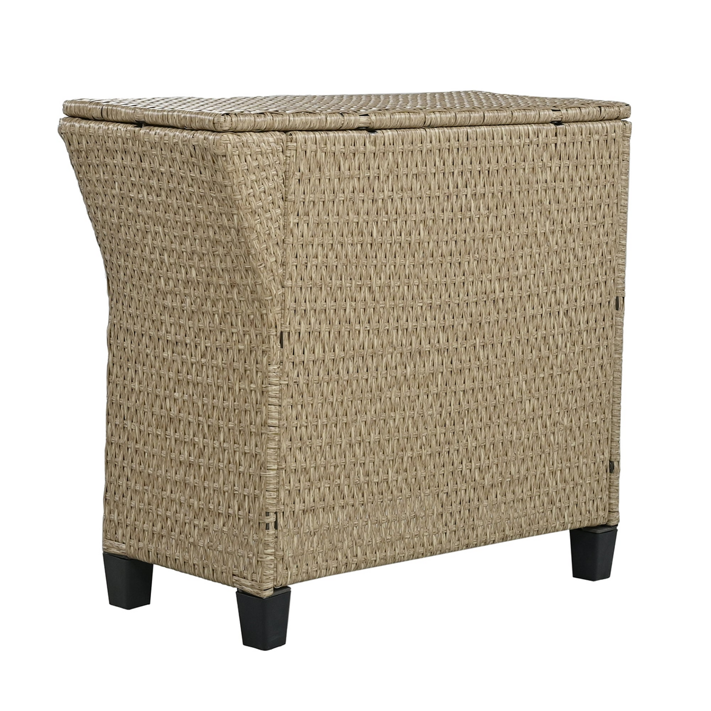 6 - Person Fan-shaped Rattan Suit Combination with Cushions and Table,Suitable for Garden