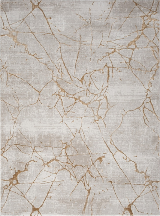 Elegance GC_CNC6004 Gold 7 ft. 10 in. x 10 ft. 3 in. Area Rug
