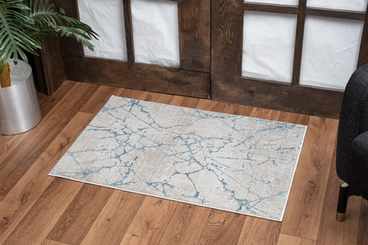 Elegance GC_CNC6005 Blue 2 ft. x 3 ft. Area Rug