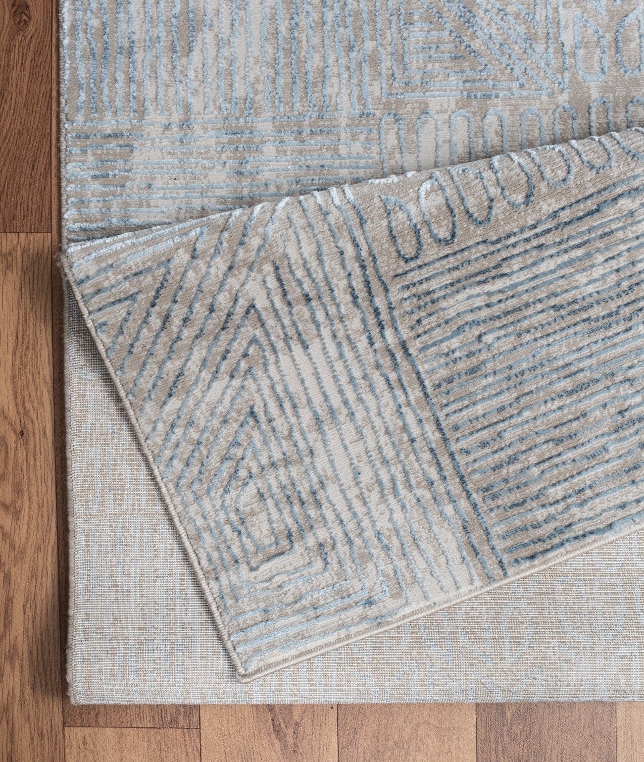 Elegance GC_CNC6009 Blue 2 ft. 7 in. x 7 ft. 3 in. Area Rug