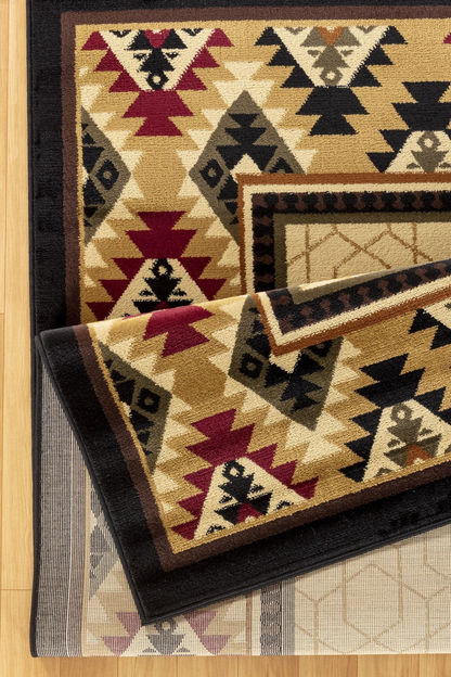 Tribes GC_YLS4007 Cream 7 ft. 10 in. x 10 ft. 3 in. Southwest Area Rug