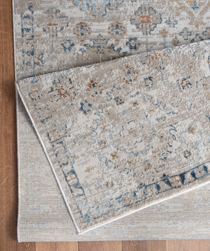 Noble GC_GEN7006 Ivory 5 ft. 3 in. x 7 ft. 3 in. Area Rug