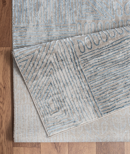 Elegance GC_CNC6009 Blue 7 ft. 10 in. x 10 ft. 3 in. Area Rug