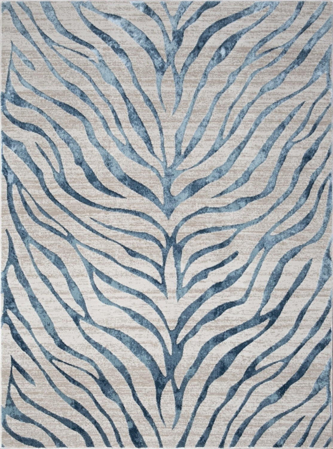 Elegance GC_CNC6006 Blue 2 ft. 7 in. x 7 ft. 3 in. Area Rug
