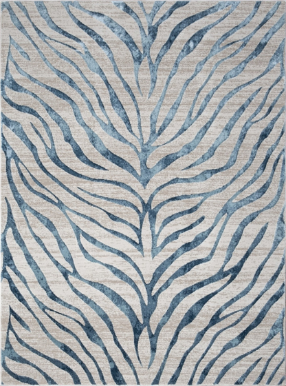Elegance GC_CNC6006 Blue 2 ft. 7 in. x 7 ft. 3 in. Area Rug