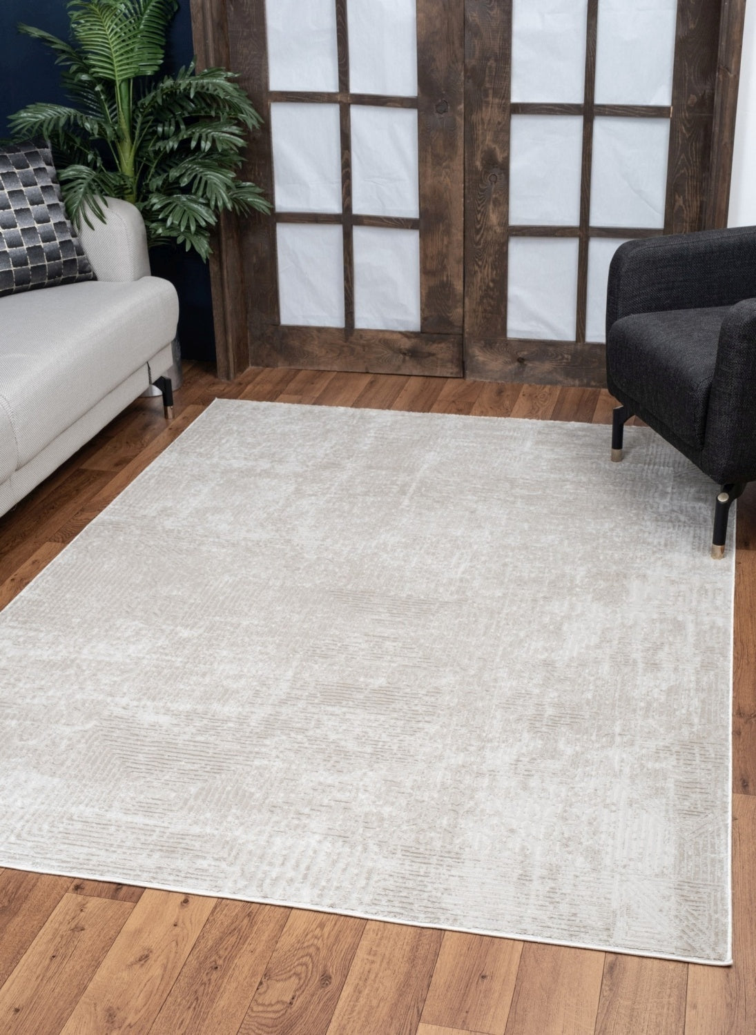 Elegance GC_CNC6008 Ivory 2 ft. 7 in. x 7 ft. 3 in. Area Rug