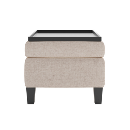 87" Modern Sectional Sofa with coffee table,6-Seat Couch Set with Storage Ottoman,Various Combinations,L-Shape Indoor Furniture with Unique Armrests for Living Room,Apartment, 2 Colors(6 pillows)