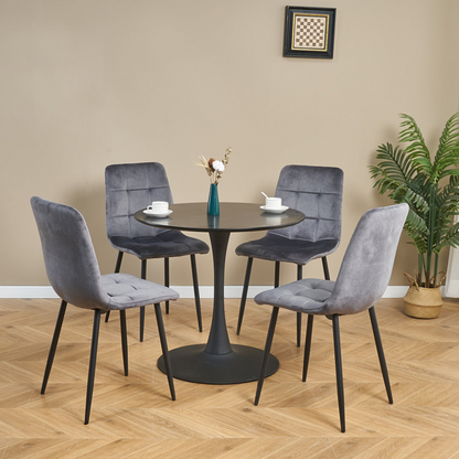 Light luxury and simple style, horn chassis design, home hospitality, business negotiations, leisure party special, high appearance level for multiple scenes(set of 1)