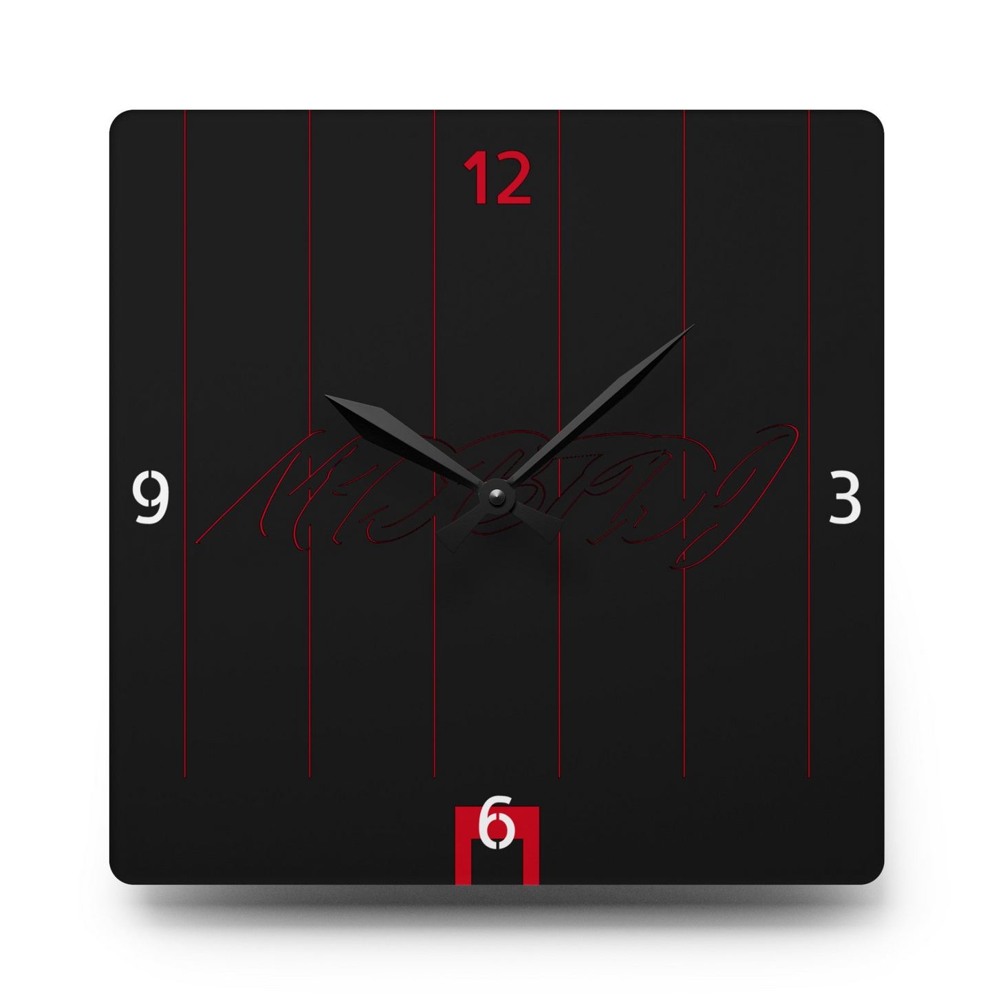 MDBTDJ#PSBRW Premium Acrylic Wall Clock