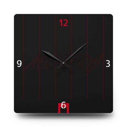 MDBTDJ#PSBRW Premium Acrylic Wall Clock