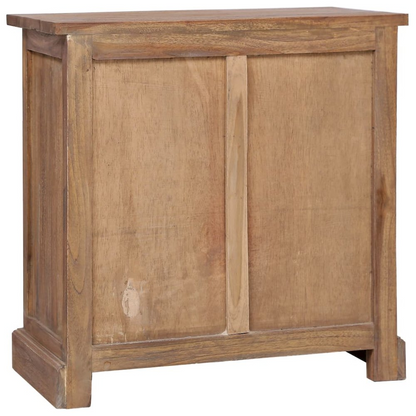 vidaXL Side Cabinet 23.6"x11.8"x23.6" Solid Teak 5311