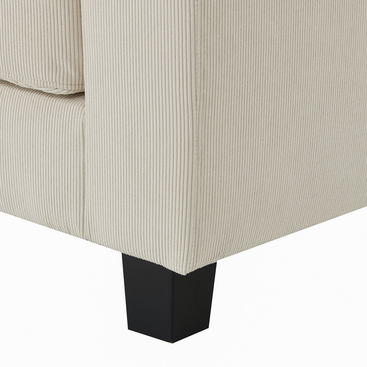 Wide Seat Corduroy Modular Sectional Sofa Bed,Sleeper Couch Set with Armrest Pillow,6 Seat Free Combination Sofa with Ottomans,Oversized Indoor Furniture for Living Room, 2 Colors