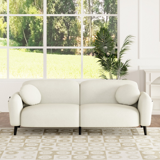 83.9''Upholstered Sofa for Living Room, Bedroom, and Apartments