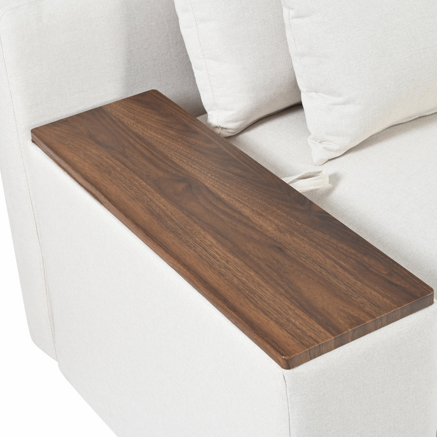 L-shaped Modular Sectional Sofa with Removable Back Cushions,3 Pillows and 2 Storage Spaces,Suitable for Living rooms,Offices and Apartments