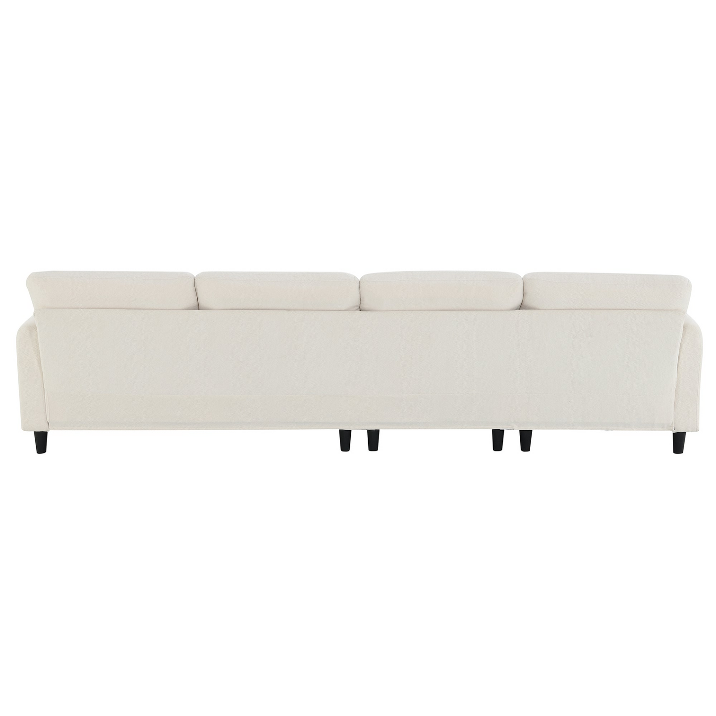 110*62" Modern Convertible Sectional Sofa,L-shaped Reversible Couch Set with Free Pillows,5 Seat Cloud Chenille Indoor Furniture with Ottoman for Living Room,Apartment,3 Colors