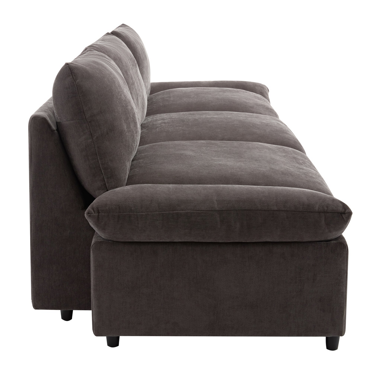 119.5'' 3 Seater Sofa with 2 Storage Units , for Living Room, Office, Apartment