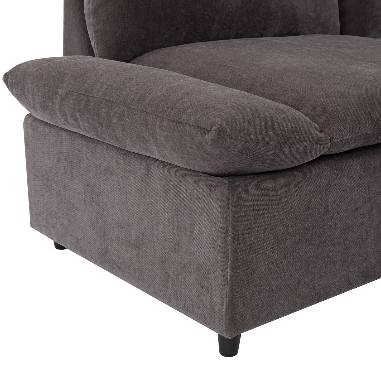 119.5'' 3 Seater Sofa with 2 Storage Units , for Living Room, Office, Apartment