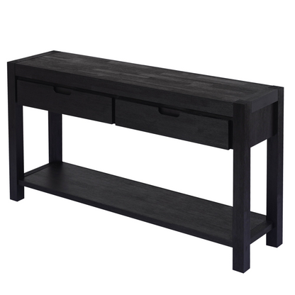 Console Table Entryway Table for Hallway Living Room with 2 Drawers and 1 Shelf