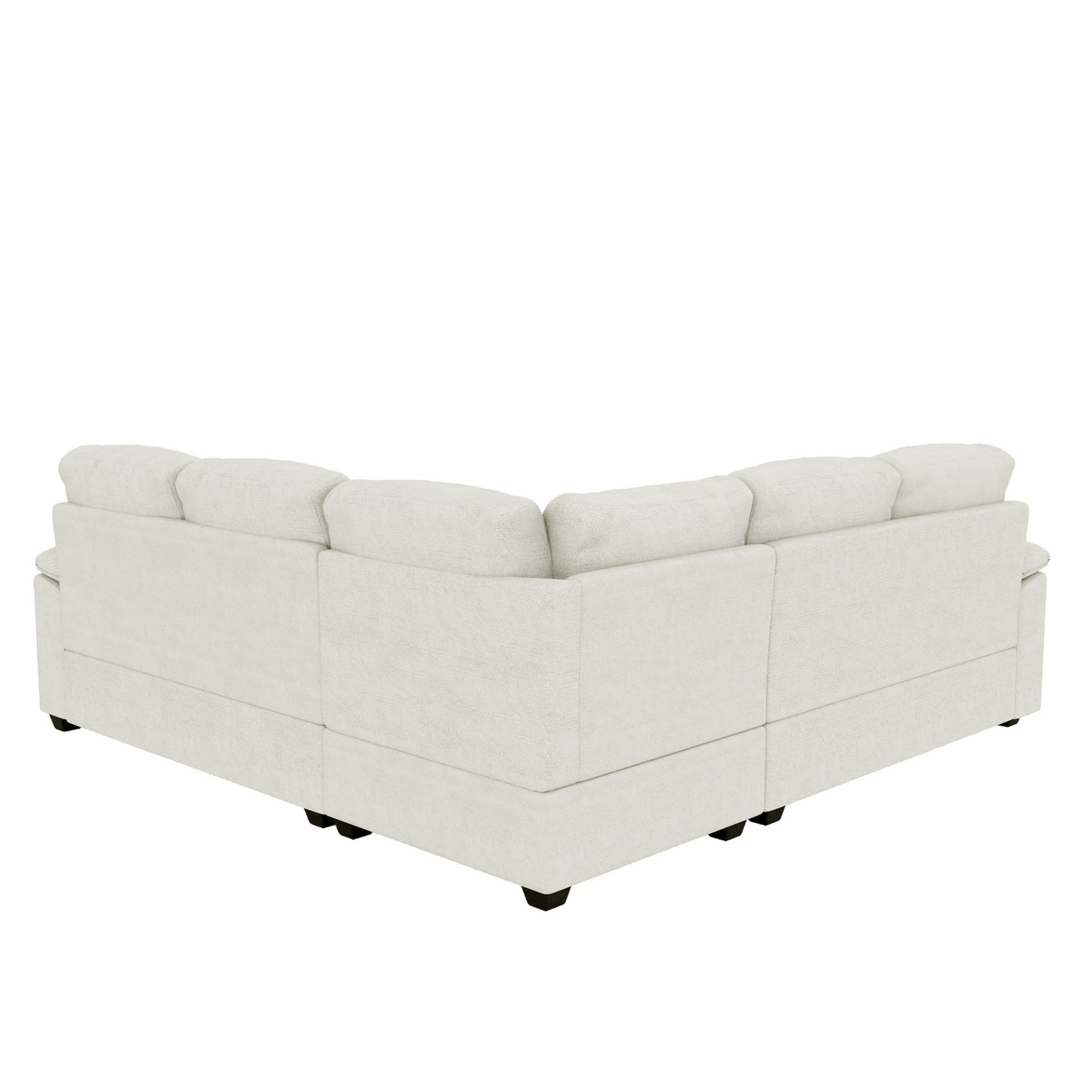 84*84" Modern Velvet Sectional Sofa Set,Large U Shaped Upholstered Corner Couch with Ottoman,Armrest Pillow,6 Seat Indoor Furniture for Living Room,Apartment,Office,2 Colors