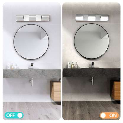 Bathroom Vanity Lighting 3-Light LED Vanity Lights Over Mirror Bath Wall Lighting