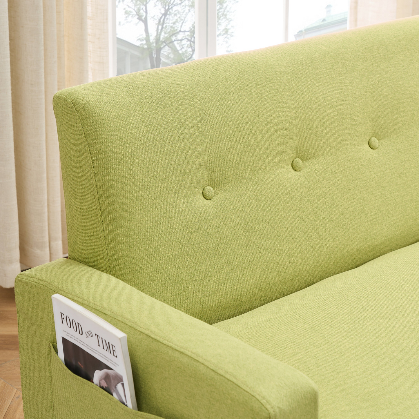 Multi-functional storage comfortable double sofa,Suitable for living room, apartment, home office