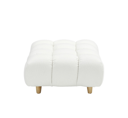 120 inches long, Teddy Sofa Fabric, with spacious and comfortable seats, for Apartment Office Living Room -Beige