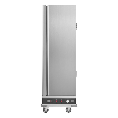 Hot Box Food Warmer 16-Tier Concession Warming Cabinet with Water Tray for Pizza