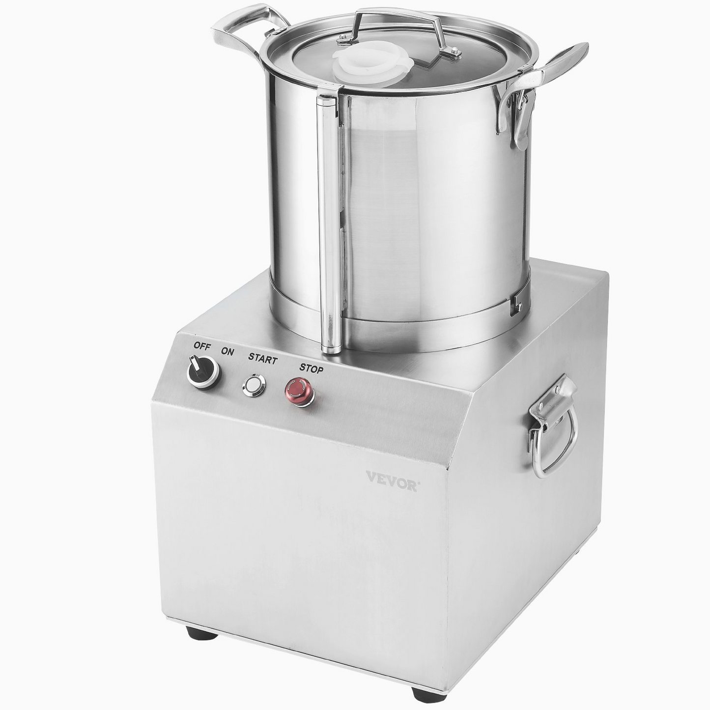 Food Processor Vegetable Chopper 10.6 Quart Food-Grade Stainless Steel Blender