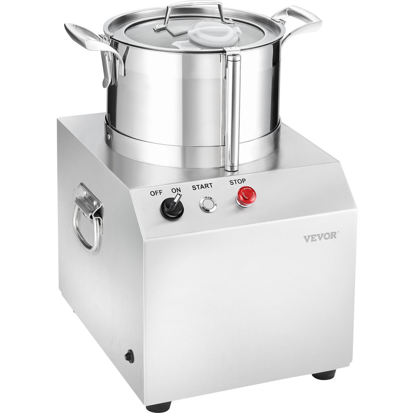 Food Processor Vegetable Chopper 6.3 Quart Food-Grade Stainless Steel Blender